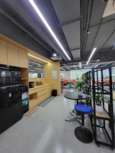 Co-working space tích hợp pantry