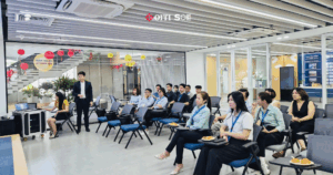 Không gian tiếp đón và giao lưu